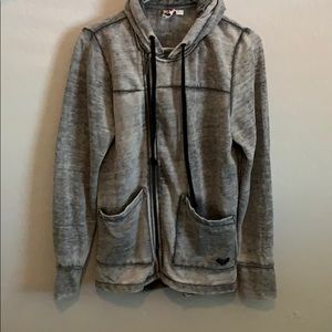 Roxy zip up hoodie, sweatshirt.
